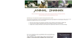 Desktop Screenshot of animalshaman.com